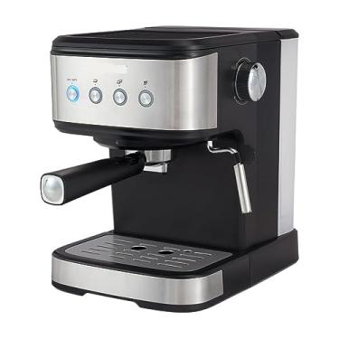 Imagem de pcagfaajmh Máquina de café expresso com capacidade de 1,5 L com espumador de leite