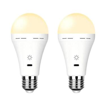 Imagem de Lâmpada De Emergência Recarregável De 2600mAh Com Grande Bateria De Re