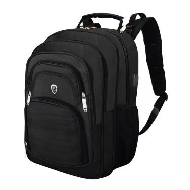 Imagem de Mochila Masculina Feminina Executiva Reforçada Trabalho Faculdade Viagem Passeio Resistente Linda-Unissex