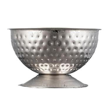 Imagem de VHDY85KA Baldes de gelo Balde de gelo grande Balde de gelo para festa doméstica Balde de gelo de grande capacidade bacia de champanhe bacia de resfriamento de bebida bar balde de gelo (prata)