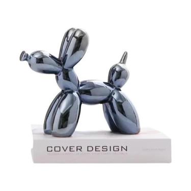 Imagem de Escultura De Balão De Cão Em Cerâmica Mini 11-21CM Estátua Abstrata Pa