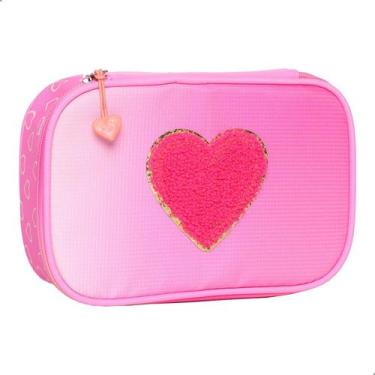 Imagem de Estojo Box 100 Pens Laterais Estruturadas Divisórias Porta Lápis Yepp 