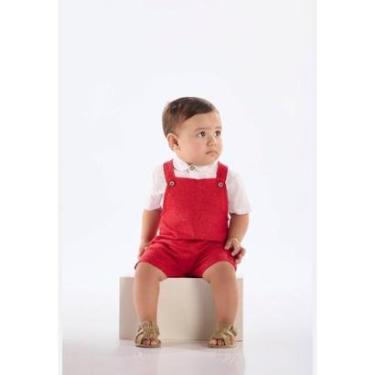 Imagem de Conjunto Bebê com Body e Jardineira Up Baby-Masculino
