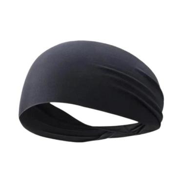 Imagem de Faixas De Cabeça Elásticas Unissex Para Esportes, Corrida, Basquete, F