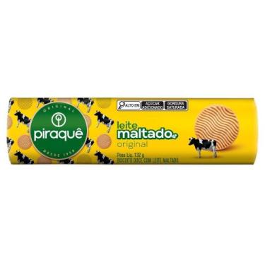 Imagem de Biscoito Leite Maltado Tradicional Piraquê 132g