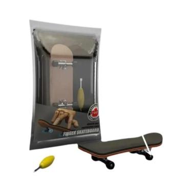 Imagem de Mini Skateboard De Dedo Em Madeira De Bordo, Brinquedo Esportivo Fofo 