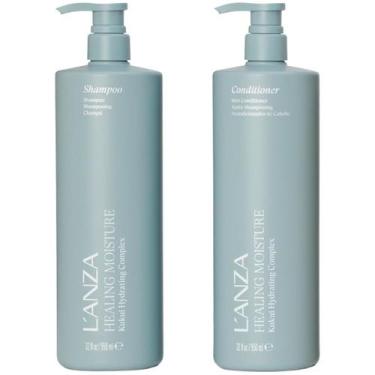 Imagem de Kit Moisture Shampoo Tamanu E Condicionador Kukui Lanza 950ml