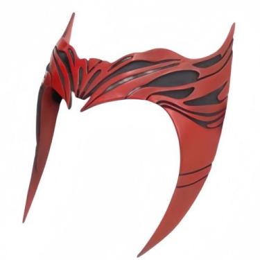 Imagem de Máscara facial integral de resina WandaVision Scarlet Witch Cosplay - 