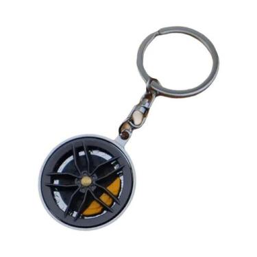 Imagem de Chaveiro De Roda De Liga Leve E Disco De Freio, Acessório Automotivo C