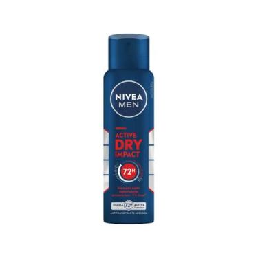Imagem de Desodorante Antitranspirante Aerossol Nivea - Dry Impact Masculino 150