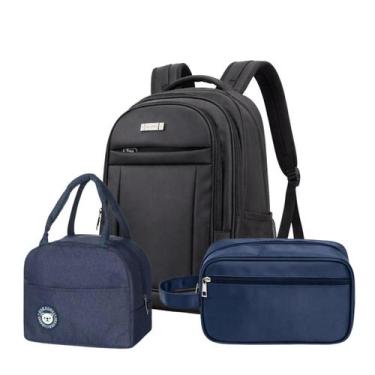 Imagem de Mochila Executiva Reforçada Premium Necessaire Térmica - - Mormino, Az