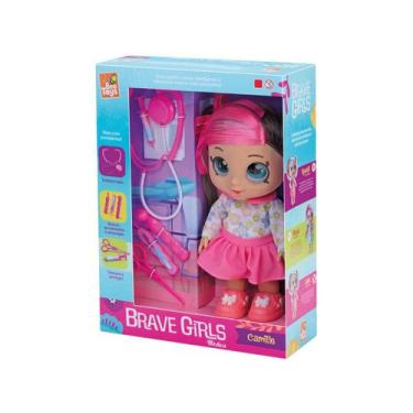 Imagem de Boneca brave girls camille medica 769 - Bee Toys, Rosa