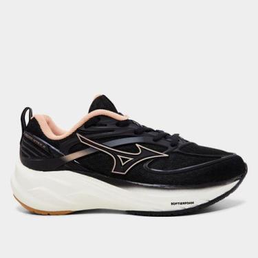 Imagem de Tênis Infantil Mizuno Space 6, Preto, 36