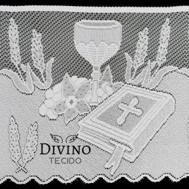 Imagem de Renda Litúrgica Bíblia Sagrada 10 m x 30 cm Largura - ( 107105) - Inte