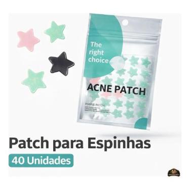 Imagem de Adesivo Secante Espinha Acne Tratamento Pele Antiacne 40un - NoBrand