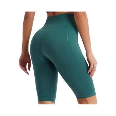 Imagem de Shorts De Ciclismo Femininos De Cintura Alta Com Controle De Barriga, 