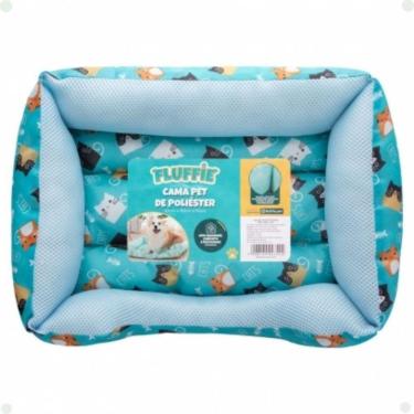 Imagem de Cama Pet Le Pets para Cães e Gatos Porte P em Poliéster com Base Antiderrapante 42CM X 30CM X 10CM