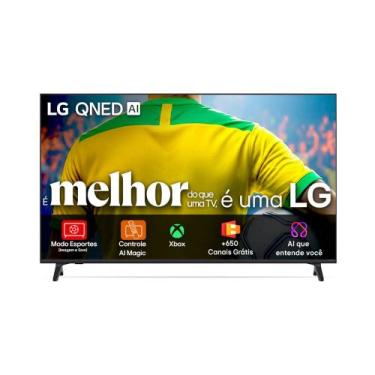 Imagem de Smart TV 4K LG QNED 86 Polegadas Processador AI A7 Gen 8, Super Upscal