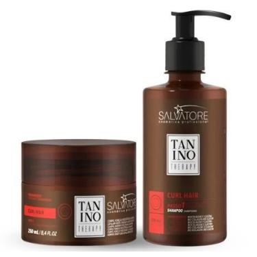 Imagem de Kit Tanino Therapy Curl Hair Salvatore - Salvatore Cosméticos