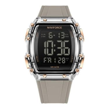 Imagem de relogio masculino display lcd luminoso militar esportivo à prova d´agua