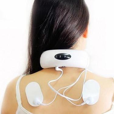 Imagem de Aparelho Fisioterapia Massageador Pescoço Tratamento Dor Coluna Cervic