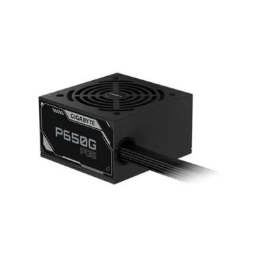 Imagem de Fonte Gigabyte P650G PG5 650W 80 Plus Gold PFC Ativo Preto 28200P65G51