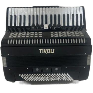 Imagem de Acordeon 41 Teclas 120 Baixos Preto - Tivoli