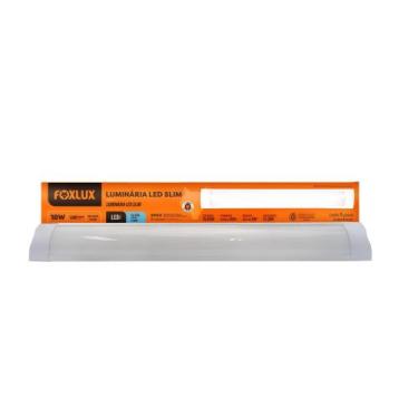 Imagem de Luminária Painel Slim Led 18w Slim 6500k Bivolt Foxlux,  110V/220V