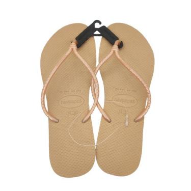 Imagem de Chinelo Havaianas Tube Dourado 39/40 Original
