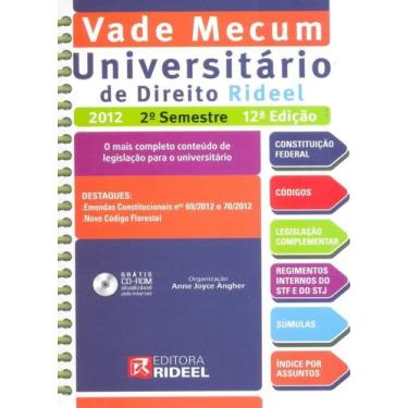 Imagem de Vade Mecum Universitário de Direito Rideel 2012, 3
