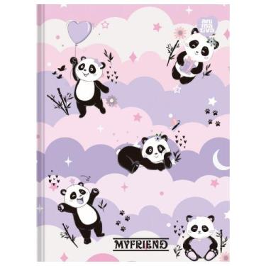 Imagem de Agenda Permanente Pandinha My Friend Costurada 64 Folhas 3 Dias Por Pá