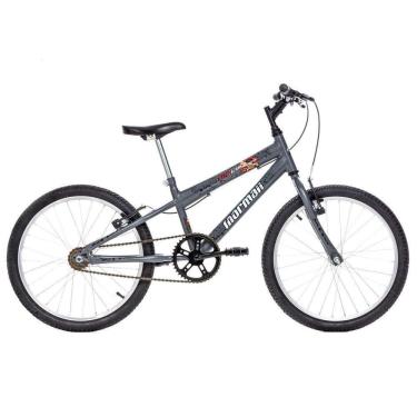 Imagem de Bicicleta Top Lip Mountain Bike Aro 20 Quadro Aço 1v V-brake Infantil Grafite Mormaii