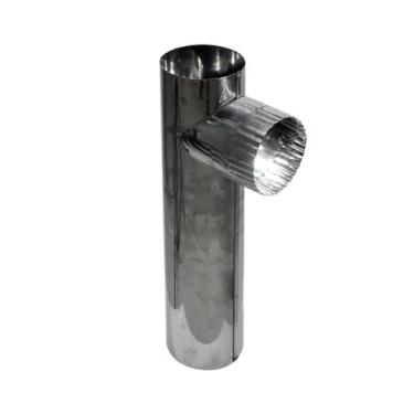 Imagem de Te Chaminé Inox 120Mm X 50Cm - FP - Fundição Petrópolis