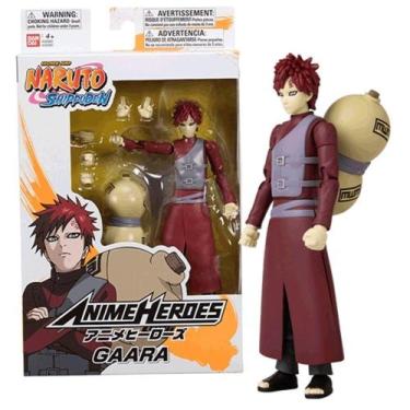 Imagem de Boneco Naruto Shippuden Gaara Anime Heroes Bandai Original