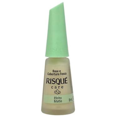 Imagem de Base e Cobertura Fosca Efeito Matte Risque Care 8ml - Risqué