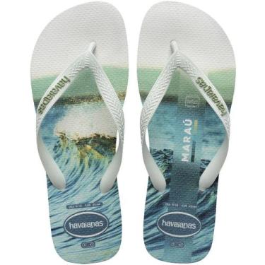 Imagem de Chinelo Masculino Havaianas Top Surfer I Original Branco.Branco 39.40
