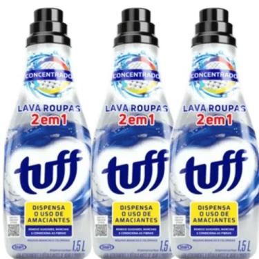 Imagem de Lava Roupas Tuff 2 em 1 Dispensa o Uso de Amaciantes 1,5 L Lançamento 