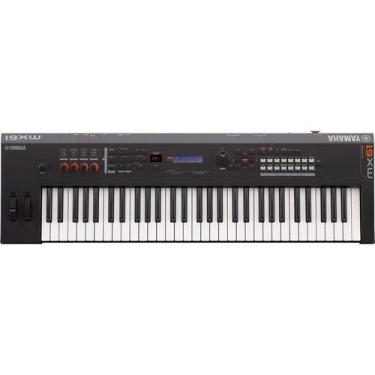 Imagem de Teclado Sintetizador 61 Teclas MX 61V2 com Fonte Preto Yamaha
