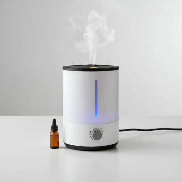 Imagem de Umidificador de Ar B-Max 4L Ultrassônico LED 250ML-H Branco BM-U03 Bivolt