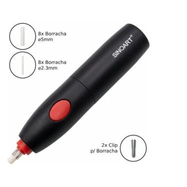 Imagem de Borracha Elétrica Sinoart A298 - Com 16 Refis