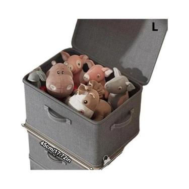 Imagem de Organizador De Roupas Grande Com Fechadura E Senha, Armazenamento Em C
