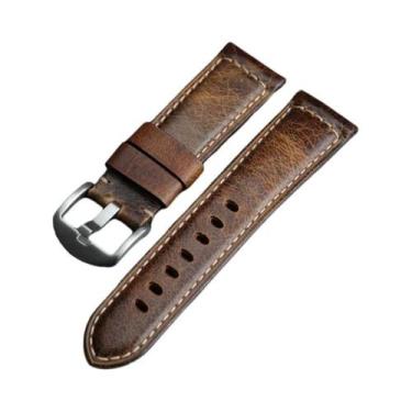 Imagem de Pulseira De Couro Italiana Feita À Mão Para Relógio PAM111 441 20 22 2
