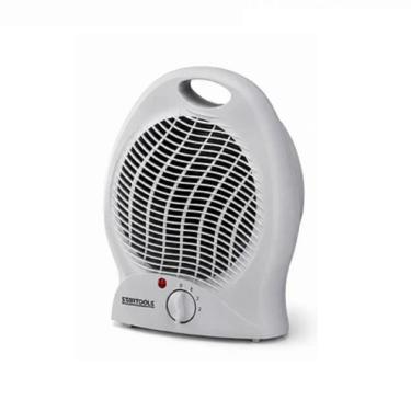 Imagem de Aquecedor de Ar Elétrico Portátil - Circulação Forçada para Ambientes Pequenos Cinza Startools 220V