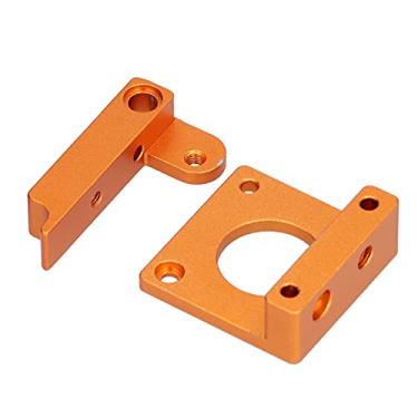 Imagem de Bloco de liga de alumínio para impressora 3D, suporte da extrusora Bico único de reposição oxidado com acessórios de parafuso para MK8 para máquina de extrusão