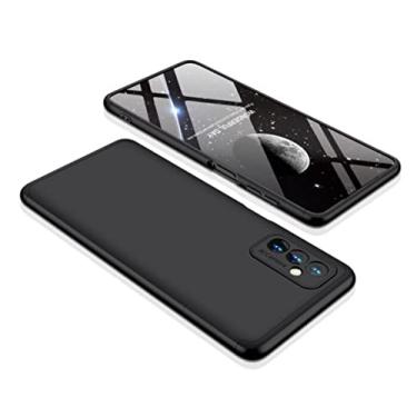 Imagem de Capa Capinha Anti Impacto 360 Para Samsung Galaxy M52 5g com Tela de 6.7" Polegadas Case Acr�lica Fosca Acabamento Slim Macio (Preta)