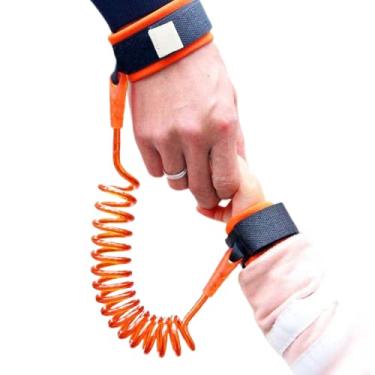 Imagem de Pulseira Guia de Segurança Anti Perda Criança, IBMKIDS (Laranja)