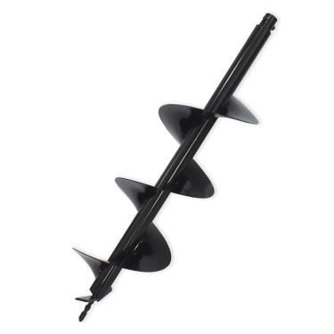 Imagem de Broca 80 x 30cm com Pino Trava para Perfurador de Solo Vulcan Preto