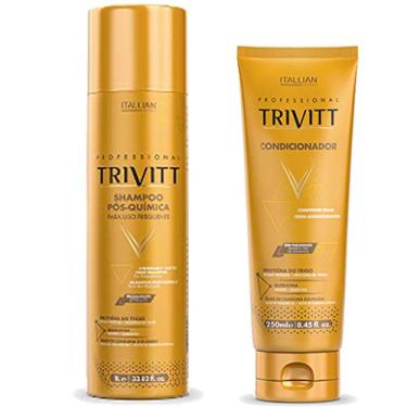 Imagem de Itallian Hairtech, Kit Trivitt 2pçs: Shampoo 1 Litro + Condicionador 200ml