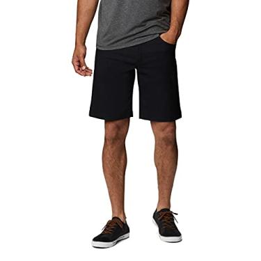 Imagem de Columbia Bermuda masculina Rugged Ridge para uso ao ar livre, Preto, 41