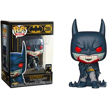 Imagem de Funko Boneco de vinil Pop Heroes do Batman [Chuva Vermelha] e 1 conjunto de protetor gráfico compatível (37253 – B)